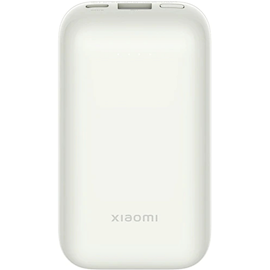 პორტატული დამტენი Xiaomi BHR5909GL, 10000mAh, USB, USB-C, Power Bank, Ivory